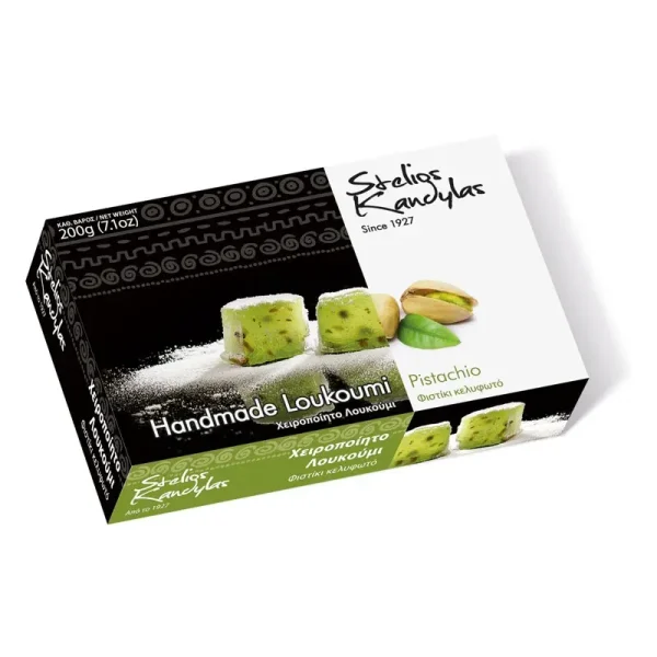 Loukoumi z pistacjami
